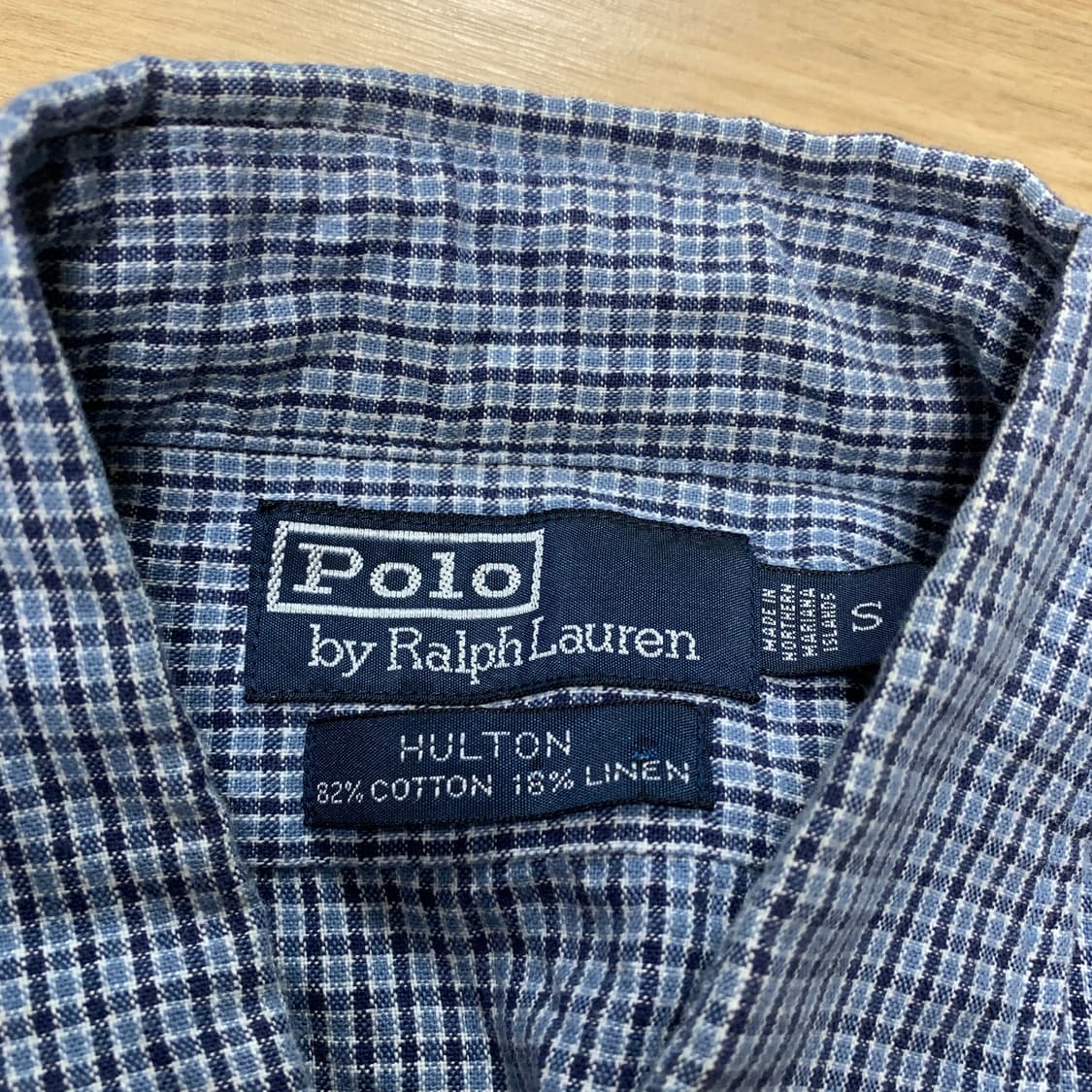 S-95)Polo 폴로 Hulton 체크 셔츠 상품이미지4