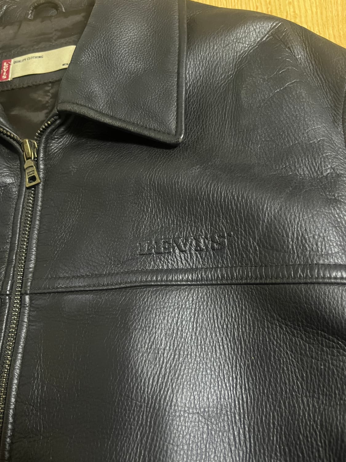 리바이스 소가죽 레더자켓 상품이미지3