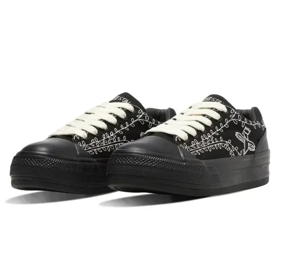 컨버스 올스타 보더스타 OX 신야코즈카 블랙 로우 1SE876 상품이미지1