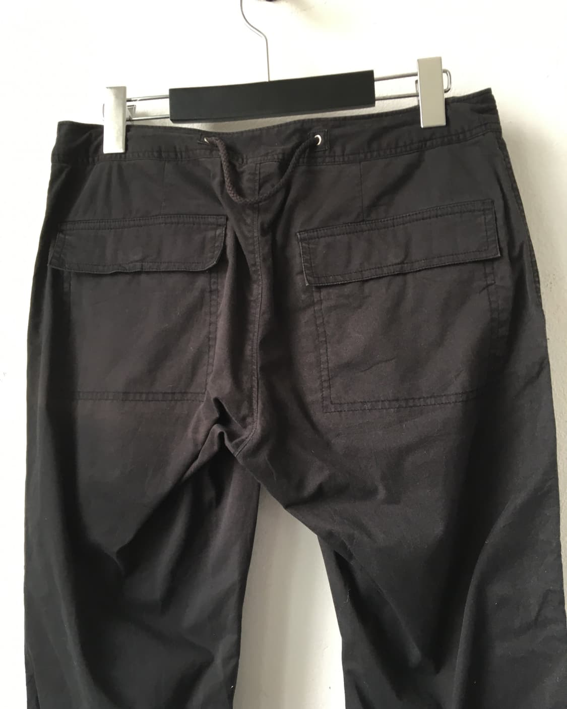 Black cotton pants 상품이미지5