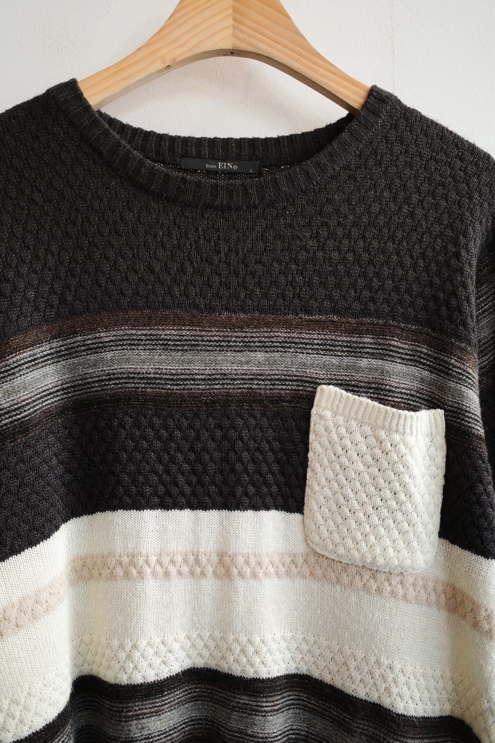 Japan brand 포켓 울 니트 상품이미지2