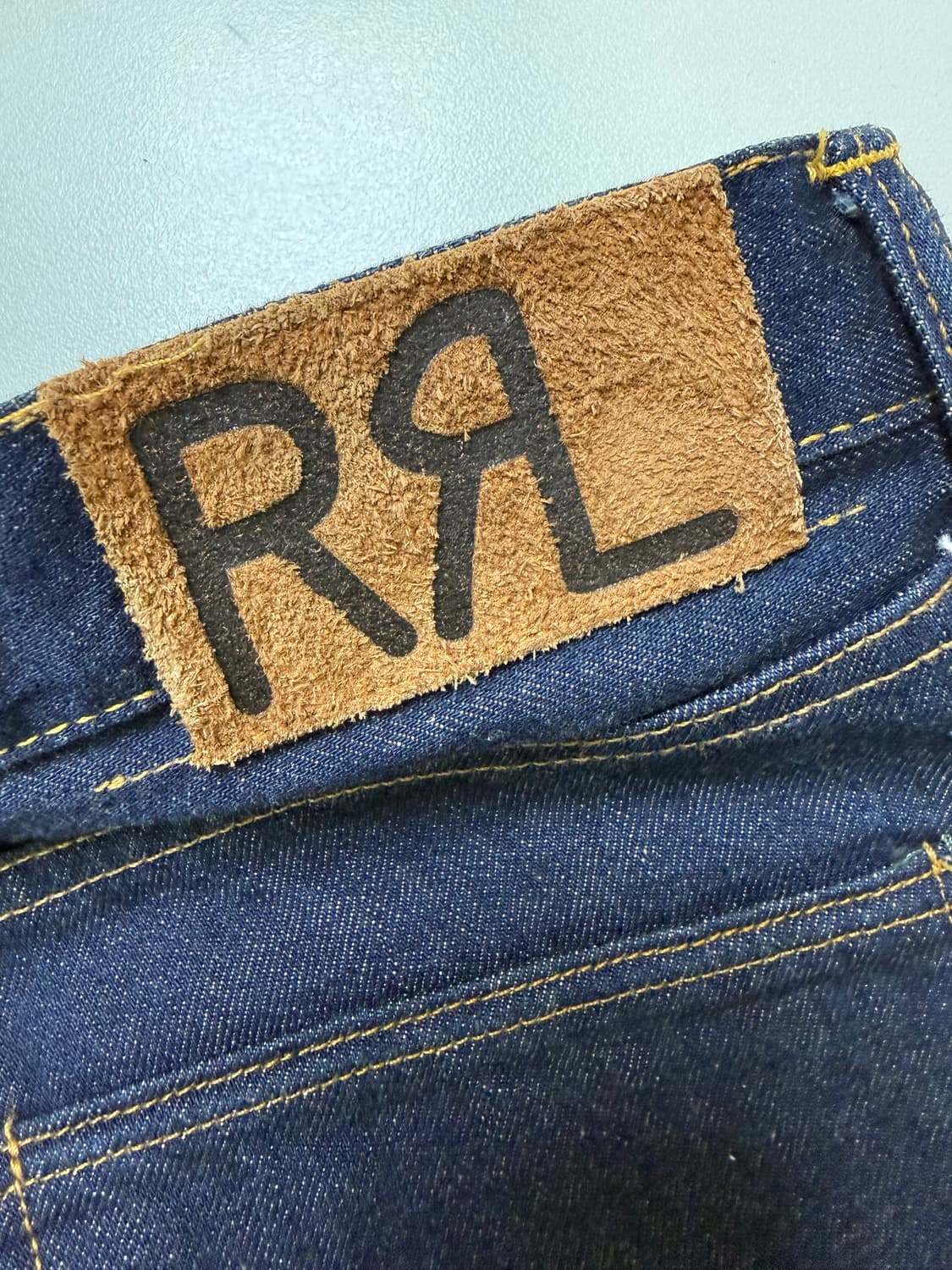 rrl 더블알엘 스트레이트핏 원워시 셀비지 진 상품이미지8