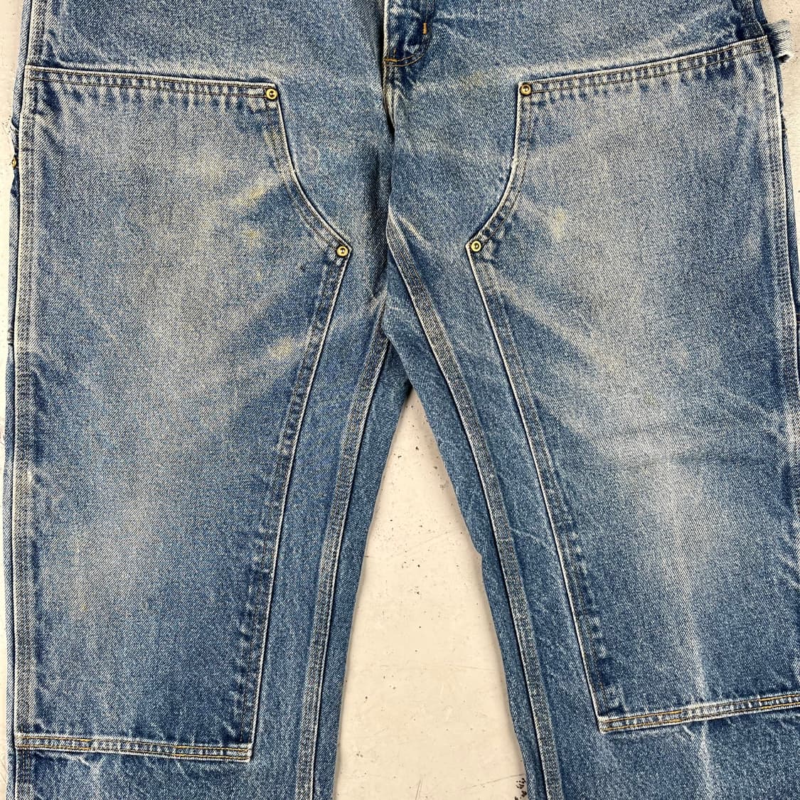 칼하트 더블니 데님 카펜터 팬츠 B07DNM 상품이미지5