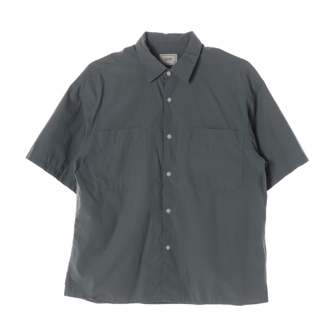 어나더오피스 투포켓 코튼 하프 셔츠 02 상품이미지1