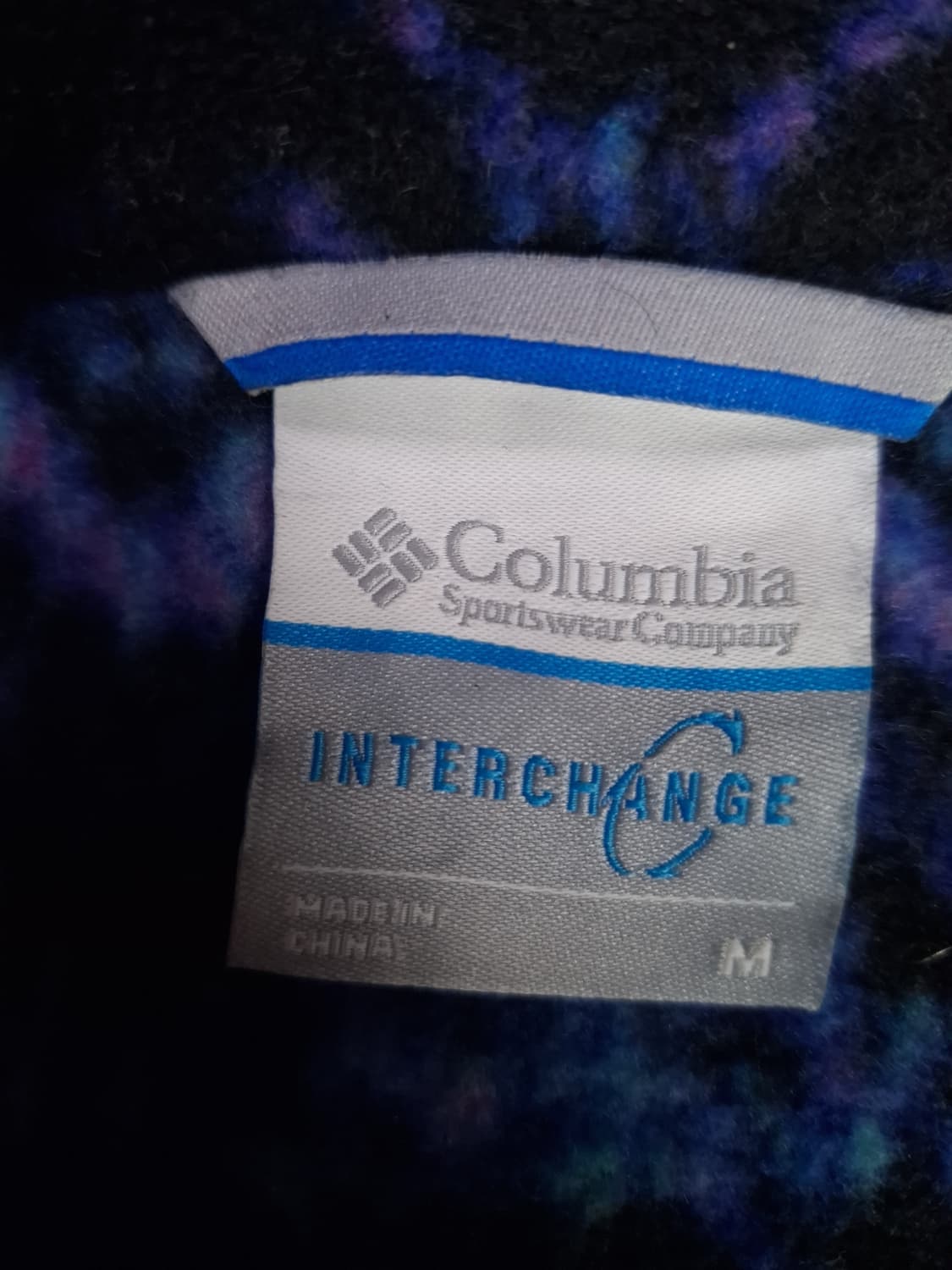 오리지날 컬럼비아 에스닉 블루멀티칼라 후리스 상품이미지4