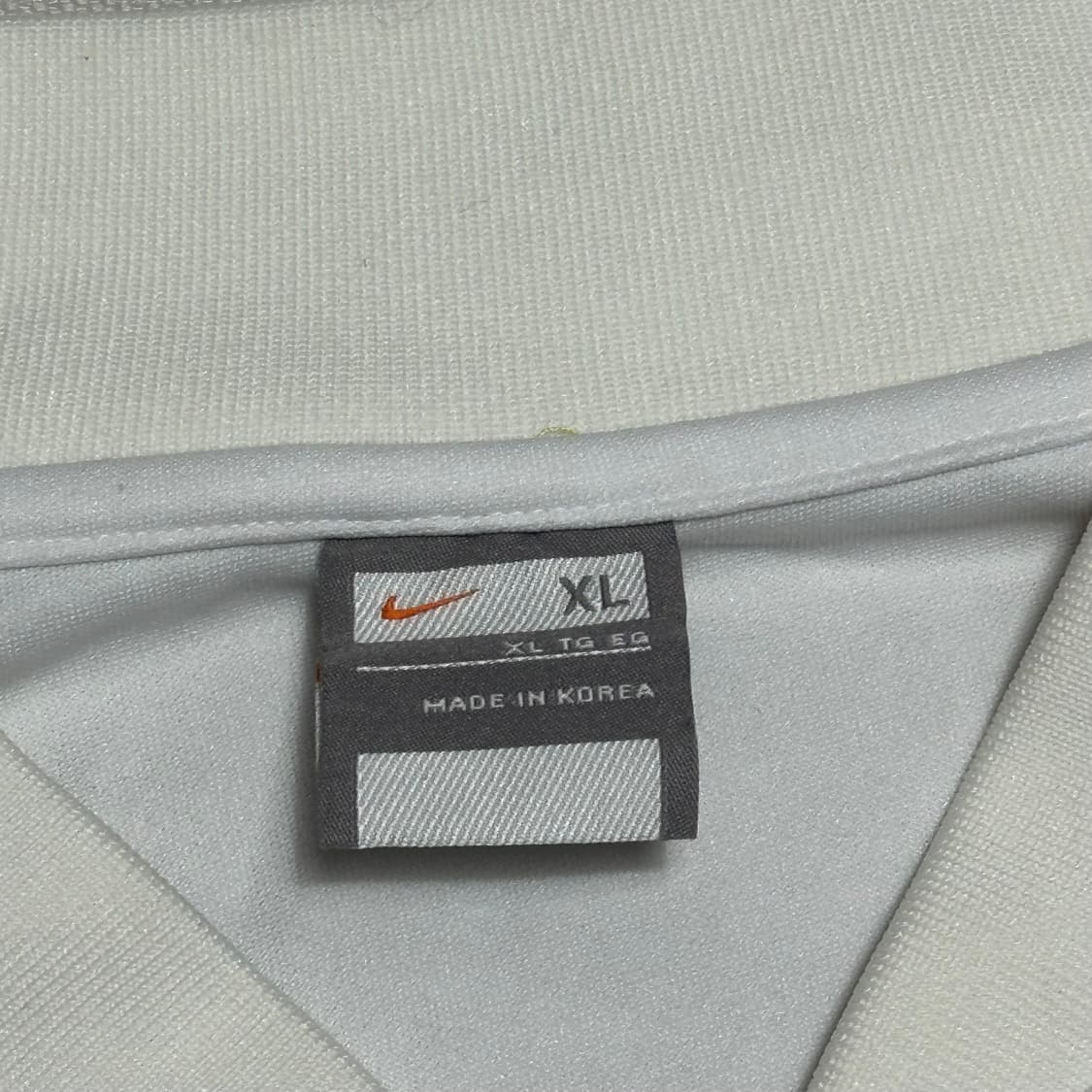 XL 나이키 파리 생제르맹 화이트 배색 트랙탑 상품이미지4