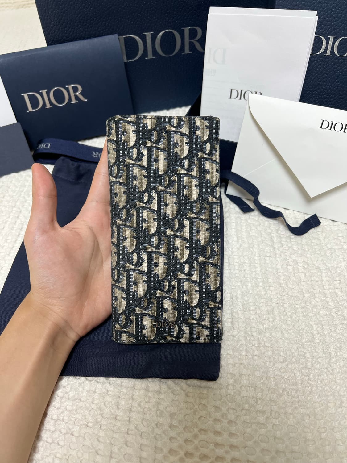 (초풀구성) 디올 오블리크 장지갑 상품이미지2