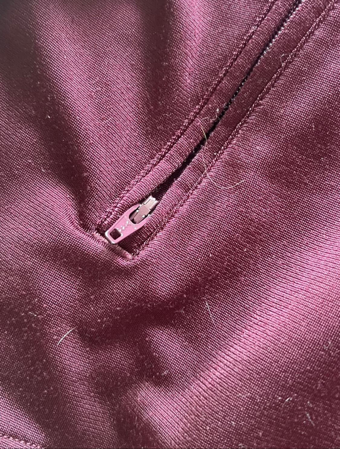 아디다스 삼선 트랙탑 버건디 L 상품이미지3