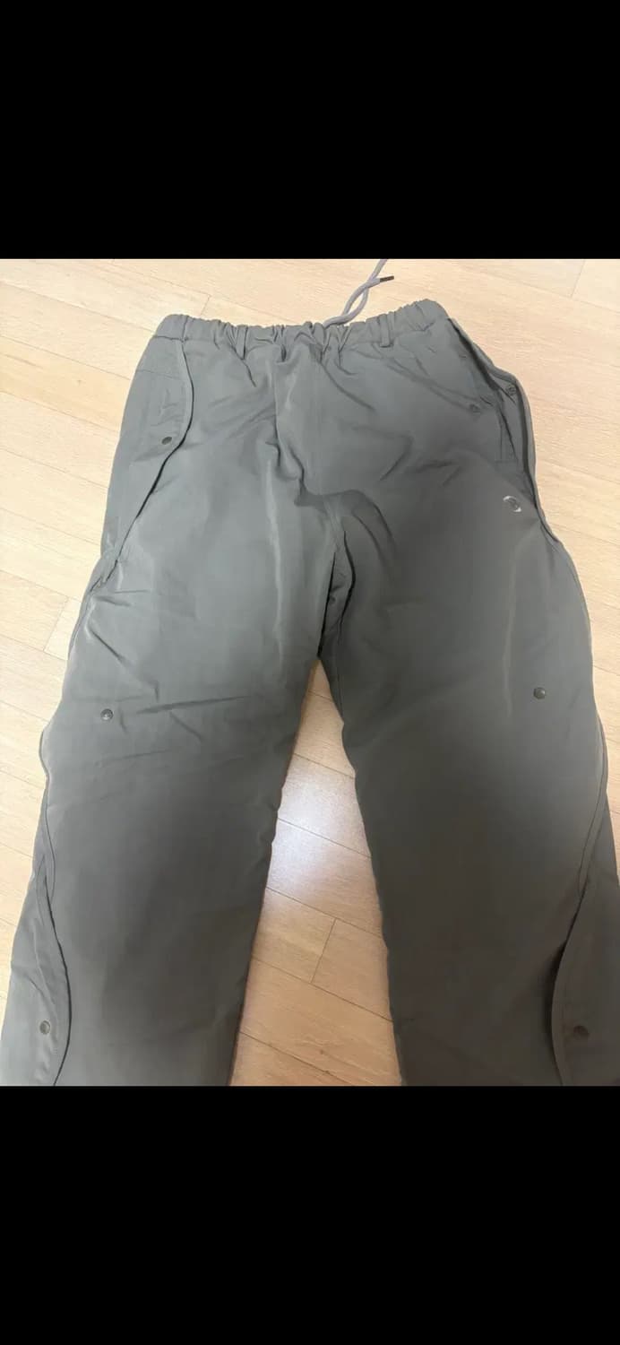 산산기어 22fw 웨이브 팬츠 머드카키 2사이즈 상품이미지4