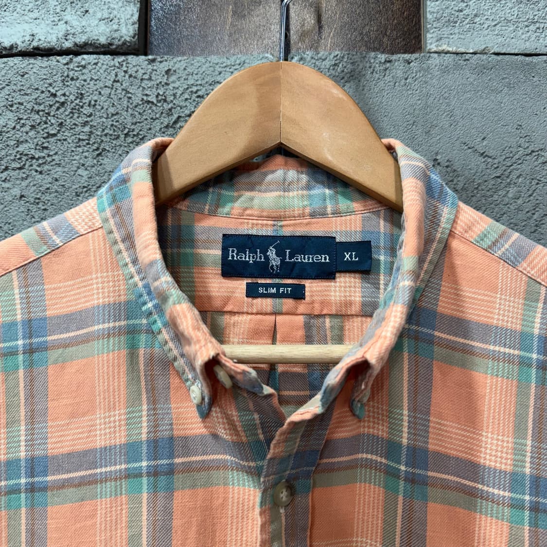 랄프로렌 폴로 체크 셔츠 (XL)   상품이미지4