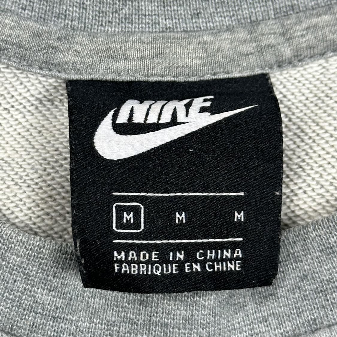 나이키 빅스우시 차콜 그레이 하프 맨투맨 (M) 상품이미지5