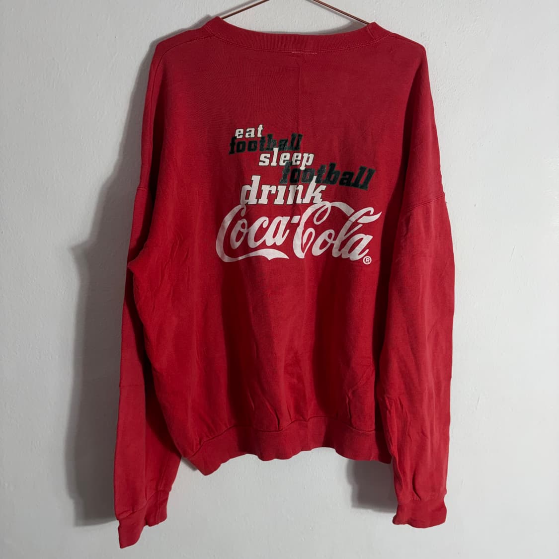 90s 코카콜라 빈티지 레드 맨투맨(Free) 상품이미지3