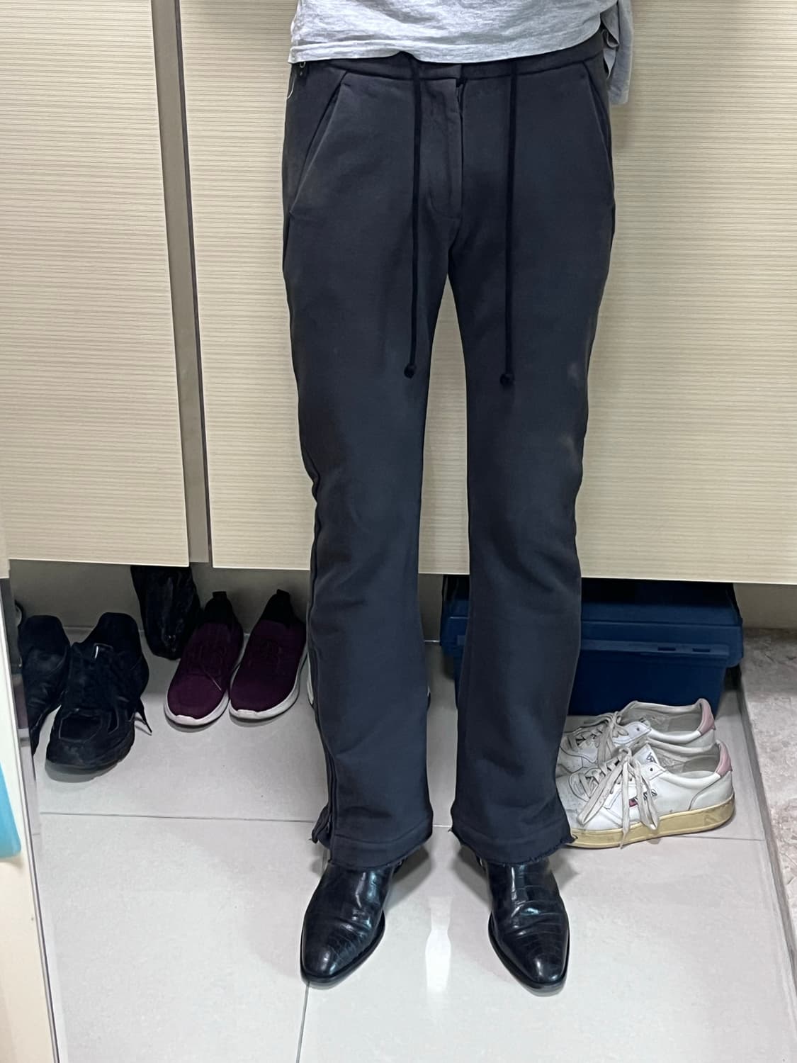 Wjk 플레어 스웻팬츠 상품이미지3