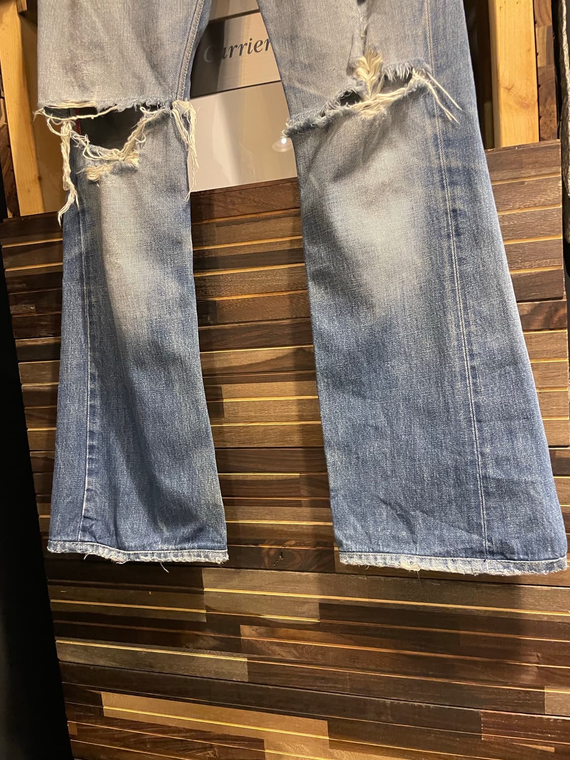 디젤 로우라이즈 부츠컷 데님팬츠 상품이미지4