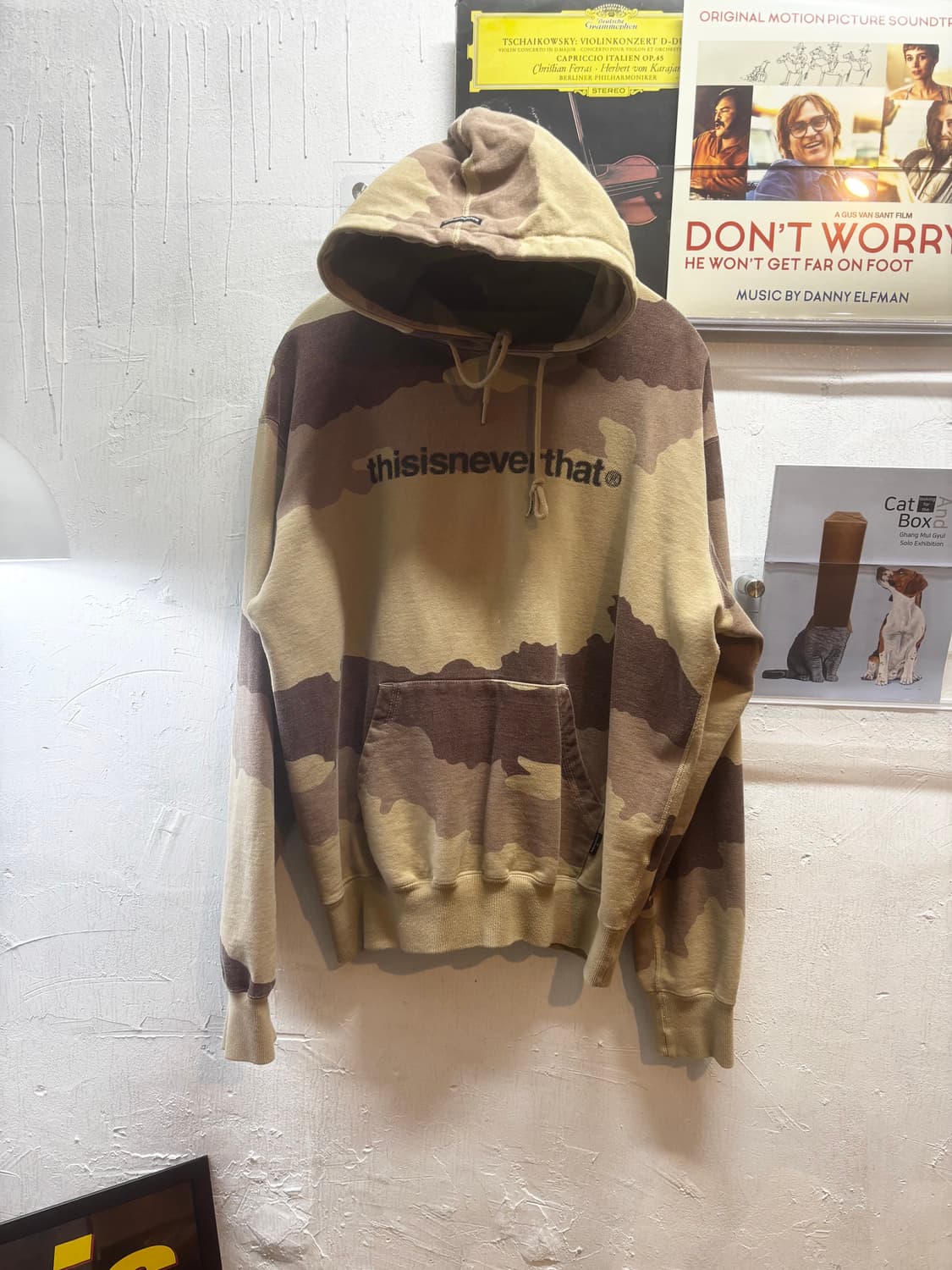 디스이즈네버뎃 카모 후드 티셔츠 상품이미지2