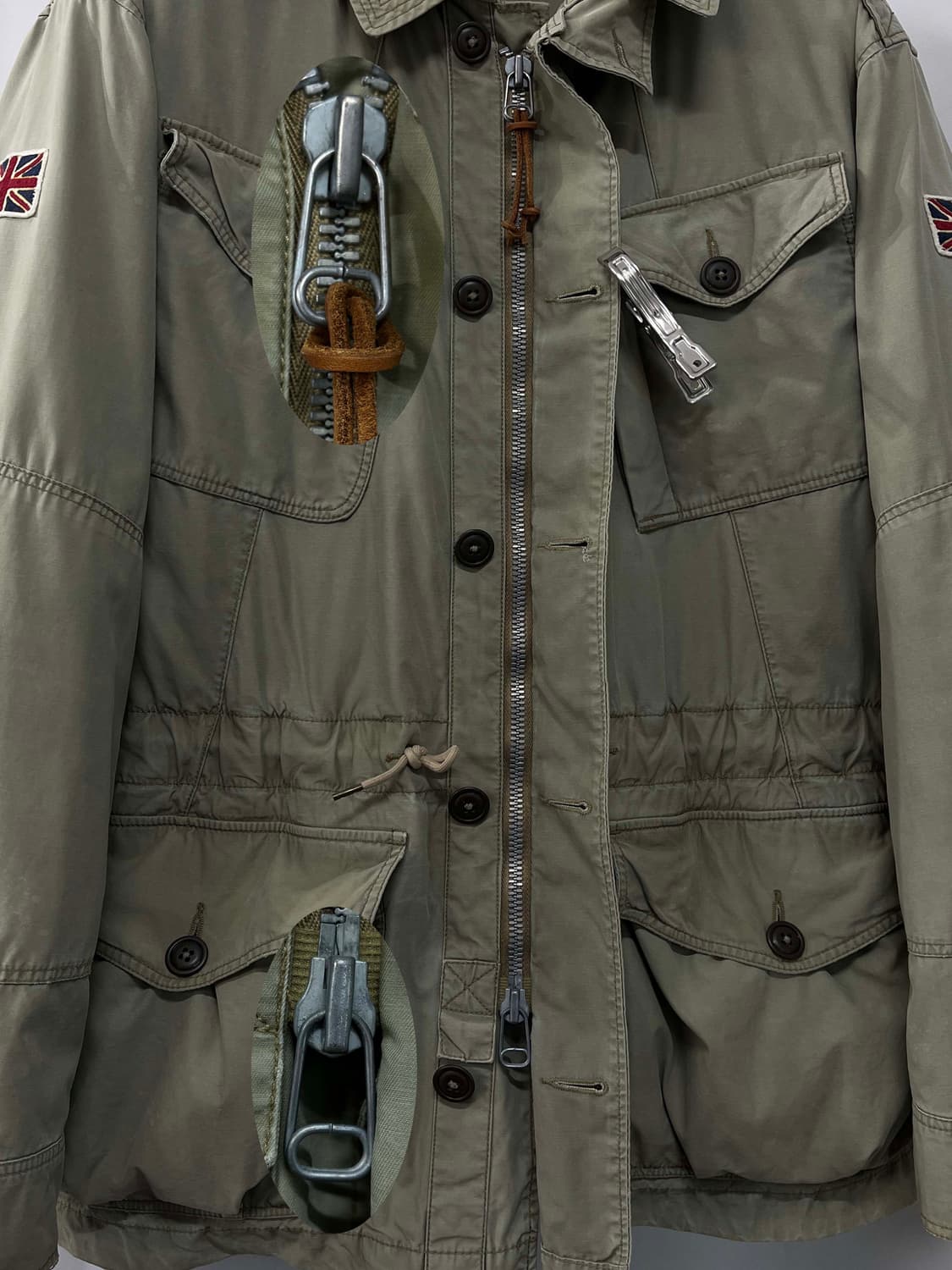 폴로 랄프로렌 유니언잭 유틸리티 M-51 컴뱃 밀리터리 필드자켓 상품이미지7