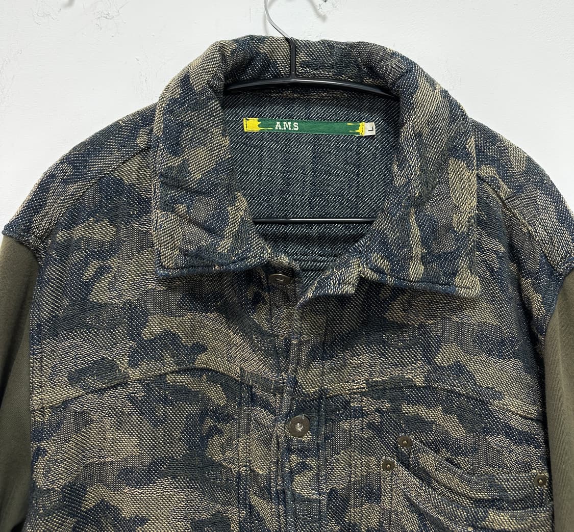 A.M.S camo cotton shirts jacket 상품이미지6