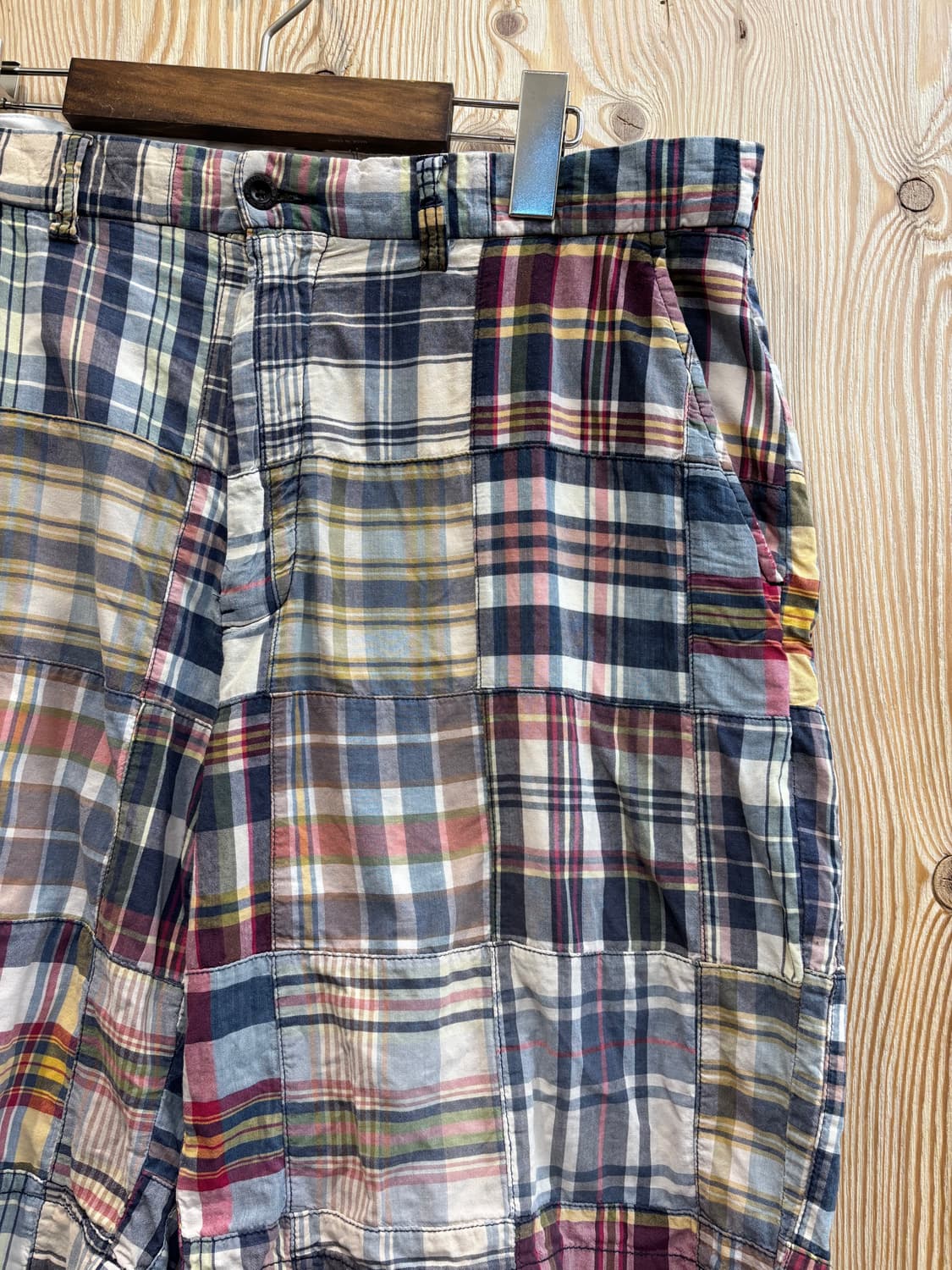 폴로 랄프로렌 마드라스 패치워크 쇼츠 상품이미지2