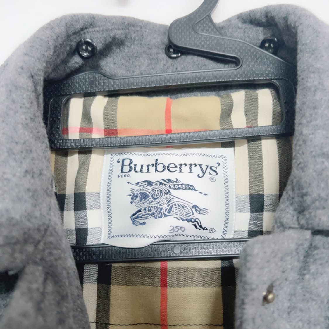 버버리 그레이 우먼스 봄 점퍼 상품이미지4