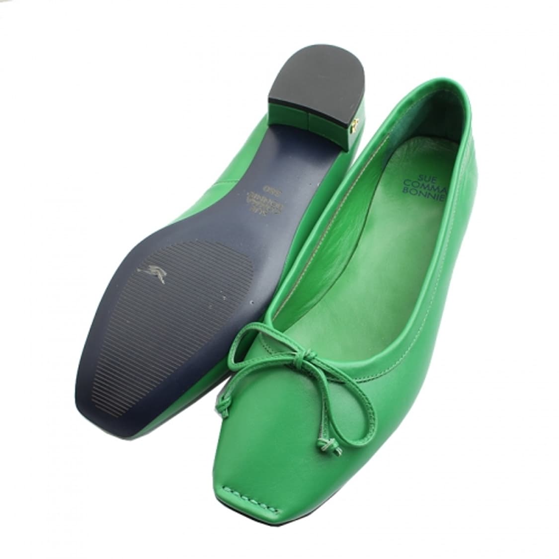 슈콤마보니 그린 리본 플랫 슈즈 380 상품이미지3