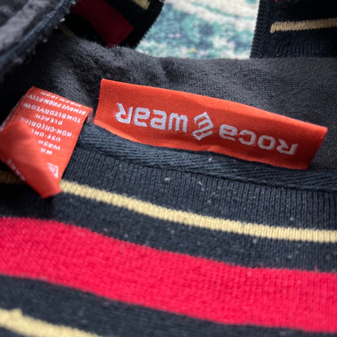 90s Roca wear 올드스쿨 힙합 로카웨어 벨벳 트레이닝 집업(M) 상품이미지3