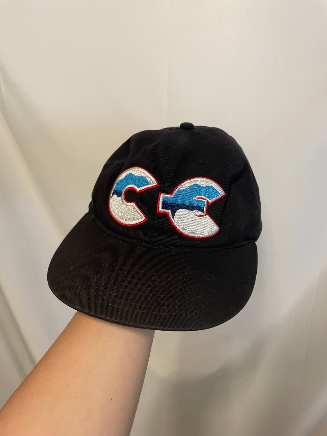 Cav Empt 아카이브 c.e 자수 로고 6패널 캡 모자 상품이미지1