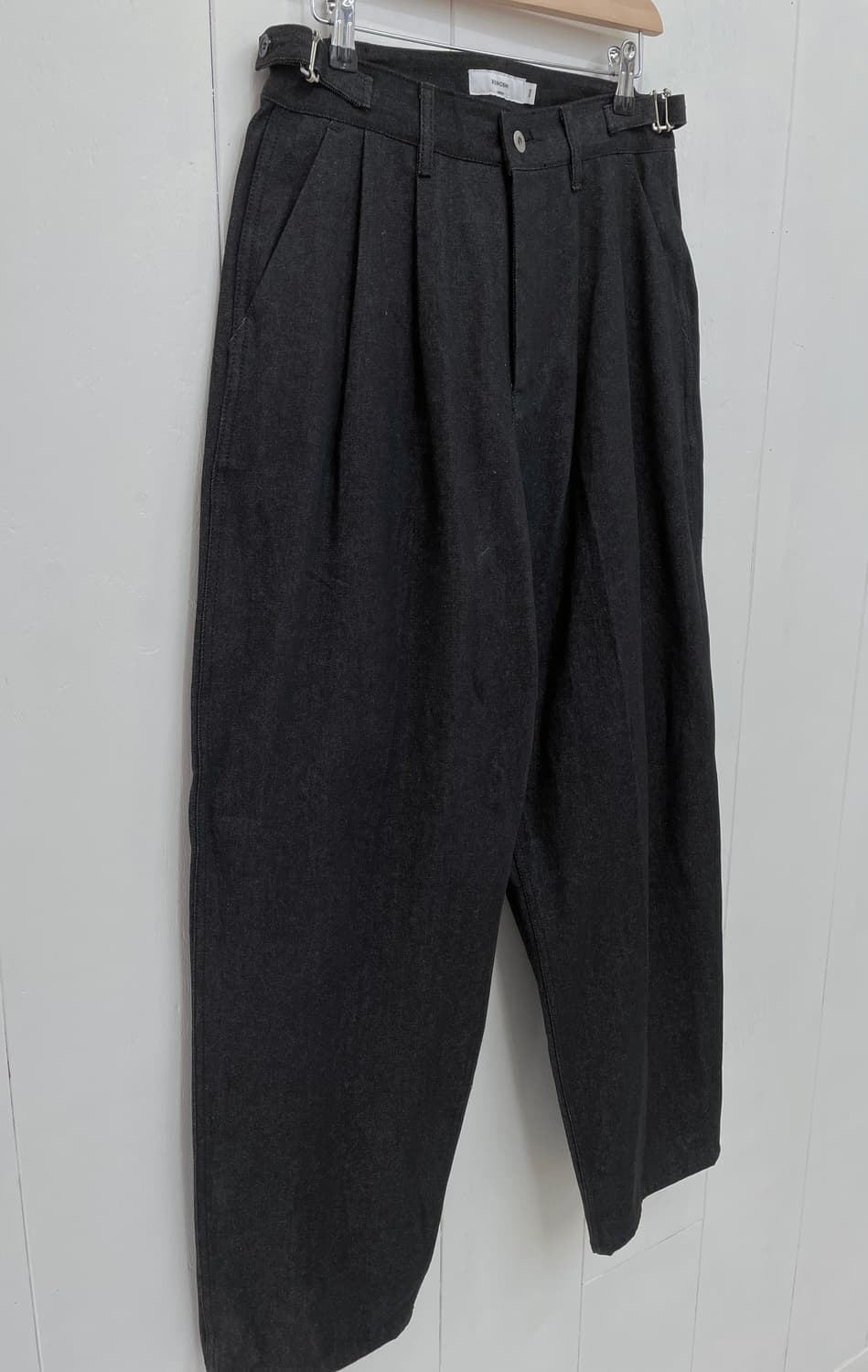 제로(XEROBNR) 원턱 와이드 생지 데님 상품이미지4