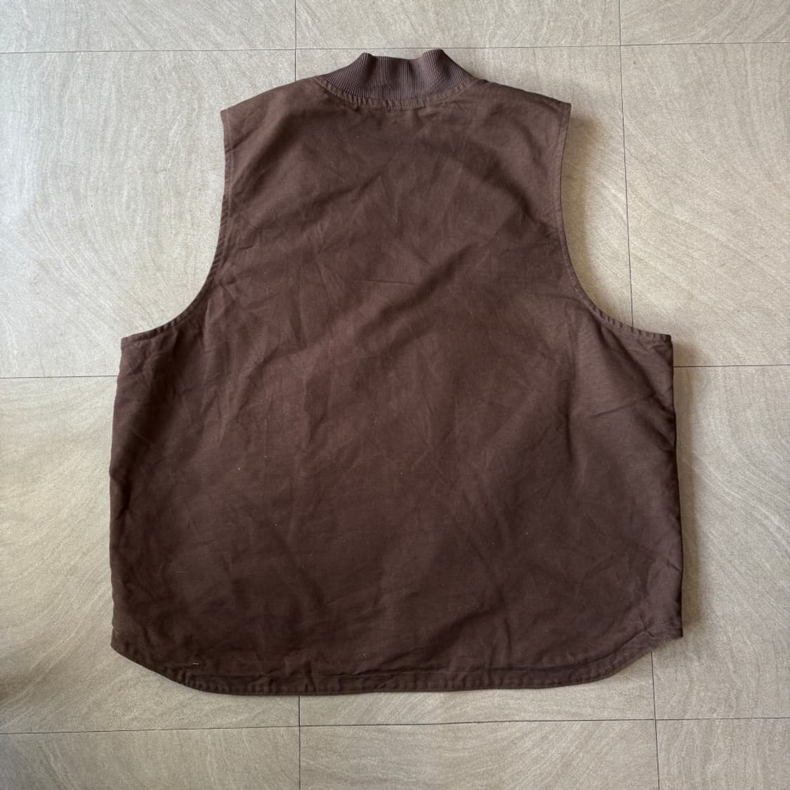 칼하트 빅사이즈 덕 캔버스 조끼  상품이미지10