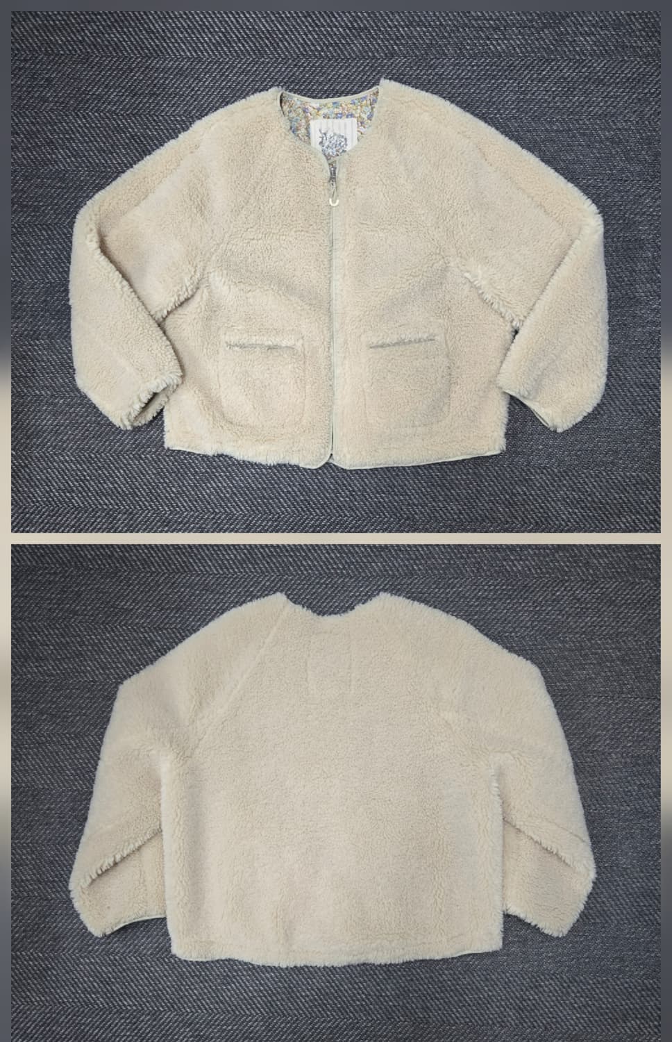 써스데이아일랜드 양면 뽀글이 플리스 자켓 상품이미지3