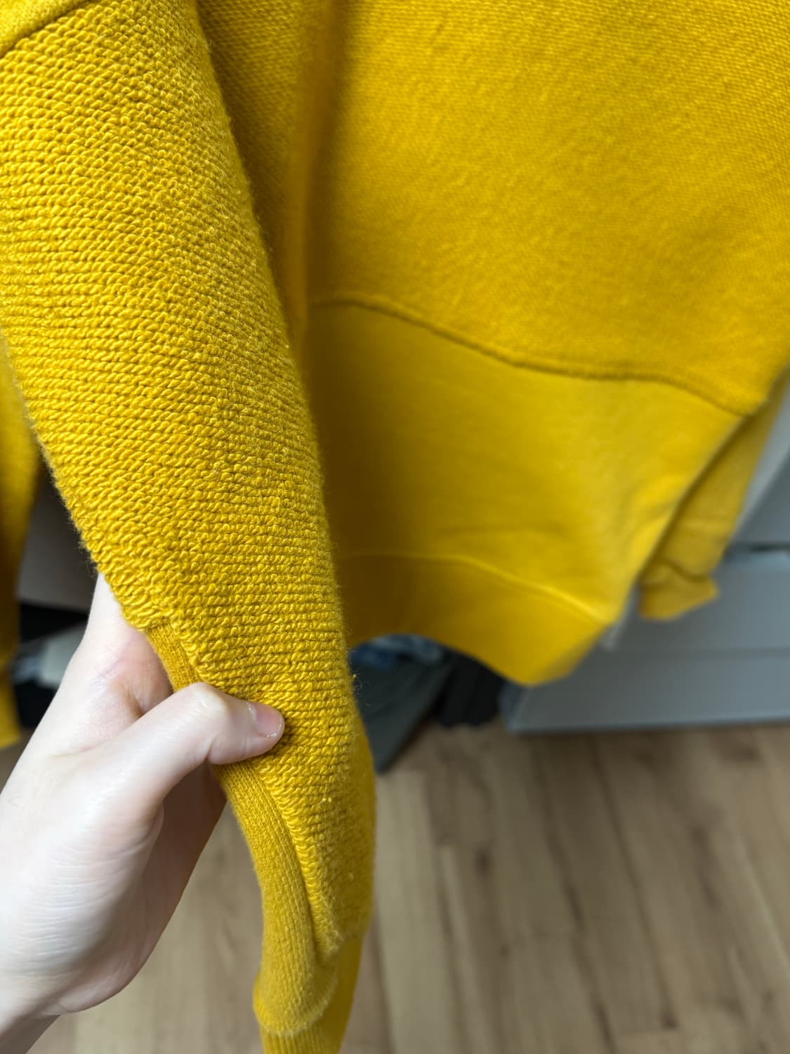 피지컬 에듀케이션 디파트먼트 맨투맨 머스타드 상품이미지4