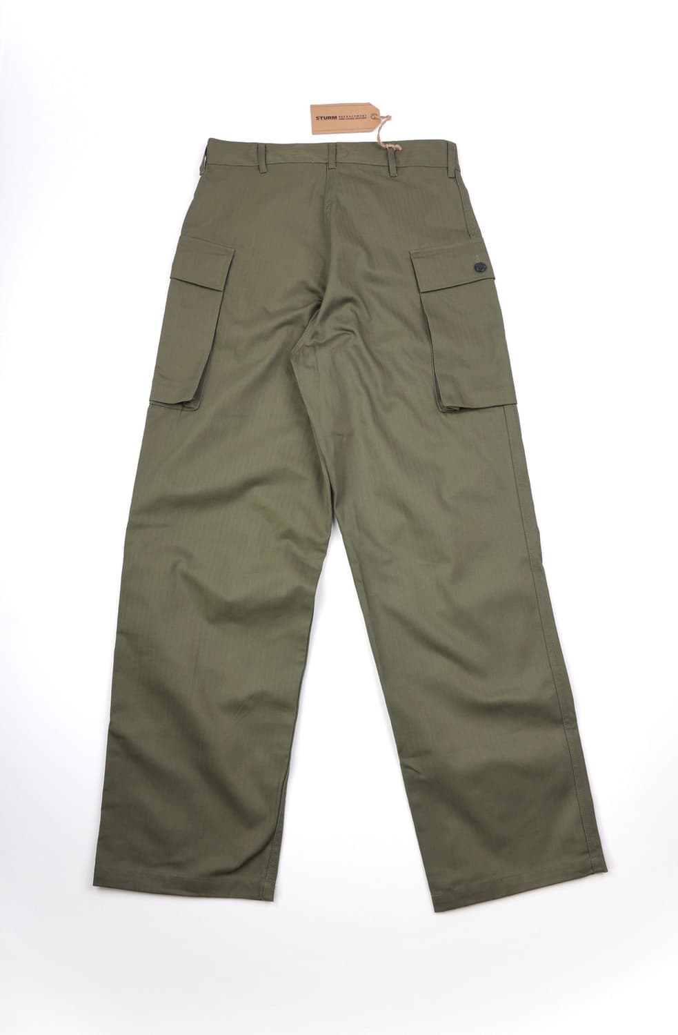 Miltec 밀리터리 헤링본 카고 팬츠 올리브 상품이미지6