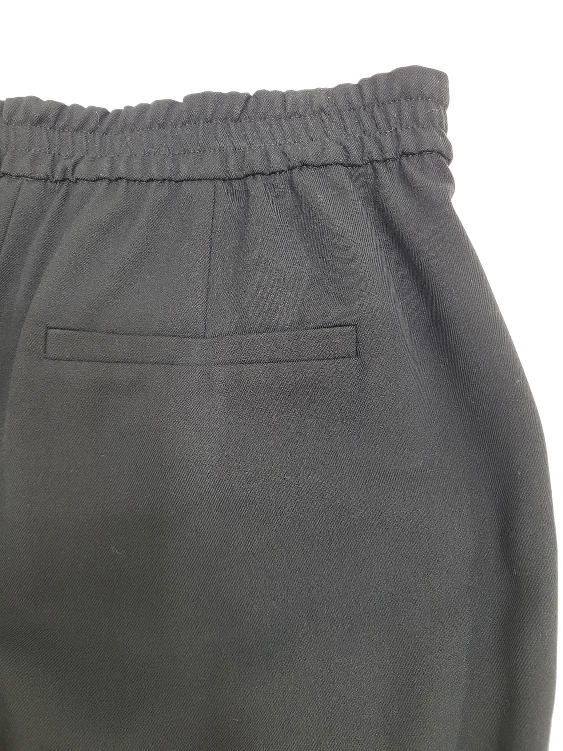 TIME 20SS 한섬 타임 레이온 혼방 밴딩 팬츠 / 여 67 블랙
 상품이미지5