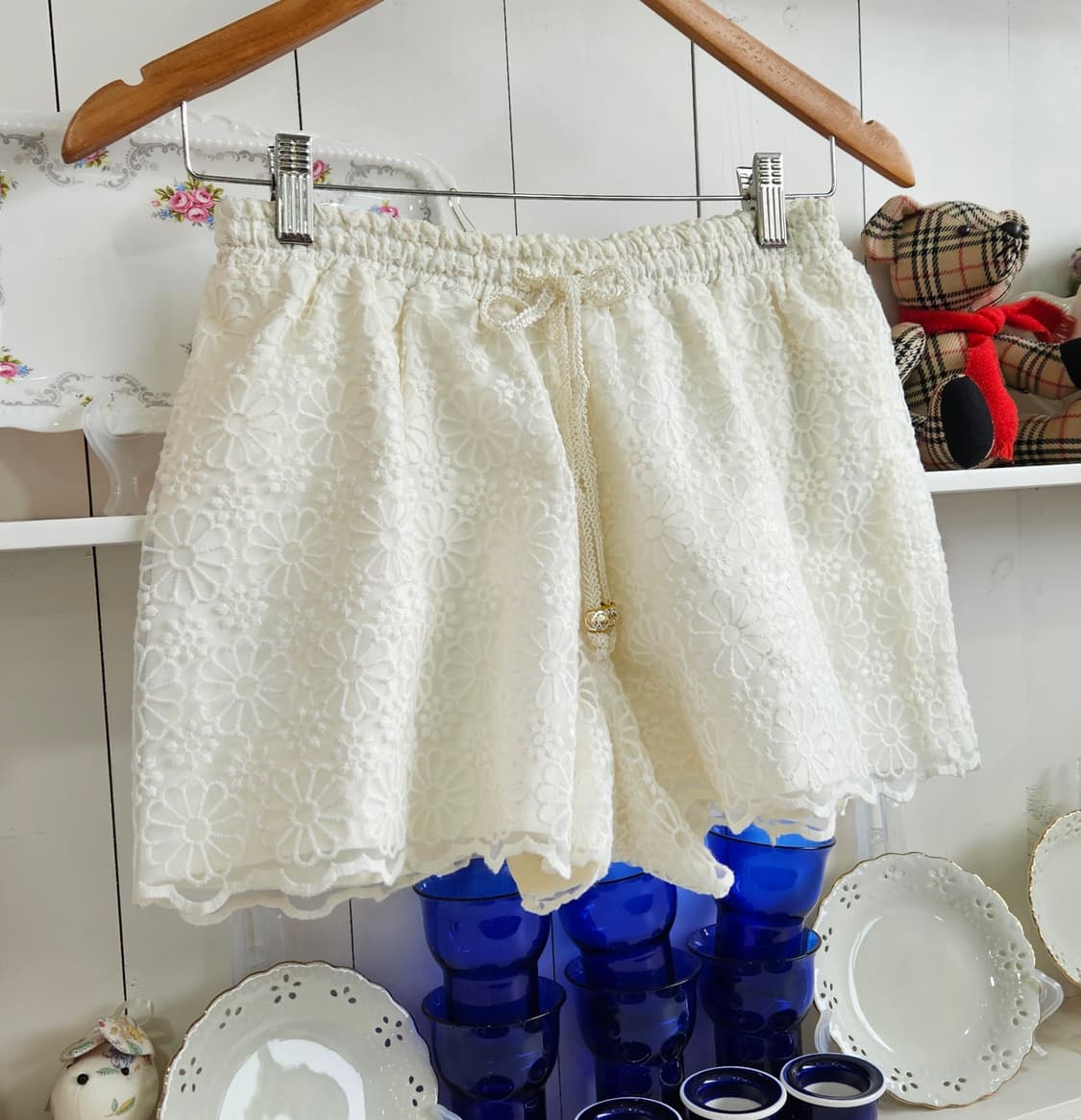 CECIL McBEE  레이스 큐롯팬츠 상품이미지2