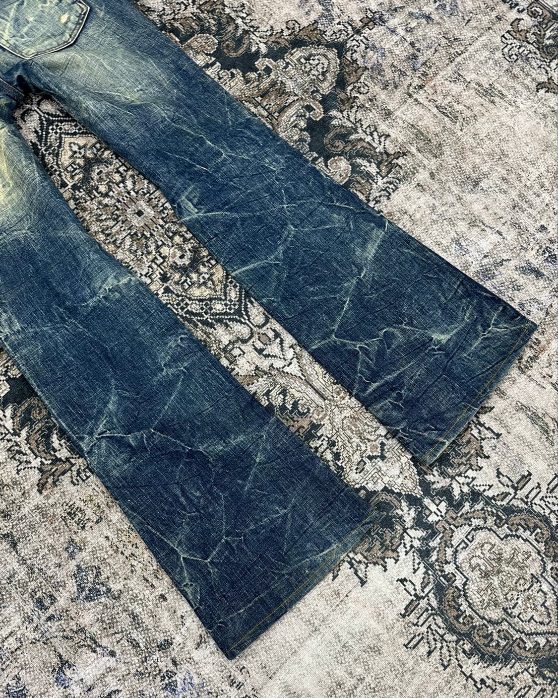 Cook jeans damaged flared jeans 상품이미지6