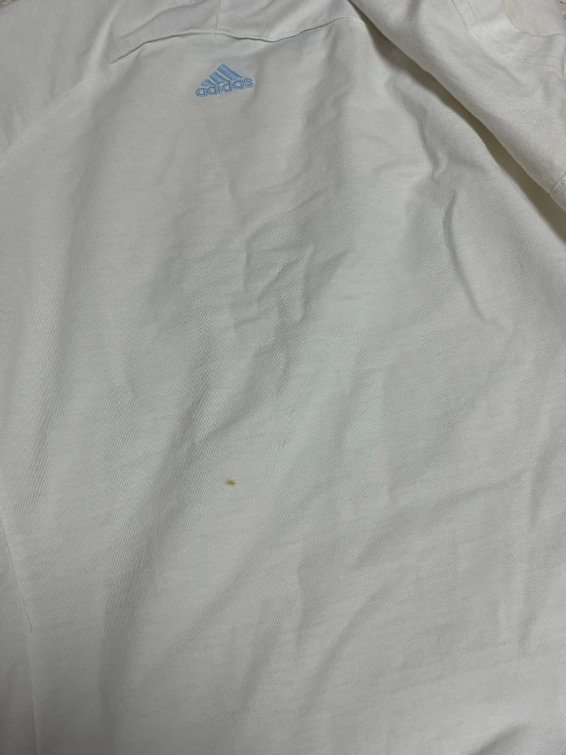 아디다스 흰하 아노깔 반팔티 상품이미지4
