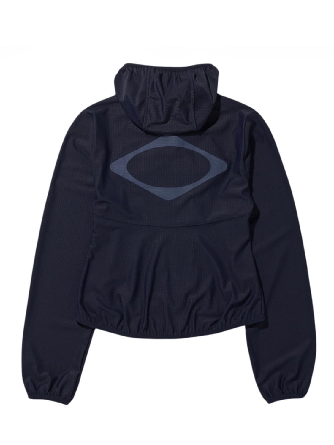 (W) 미스치프 후드 와플 집업 네이비 상품이미지2