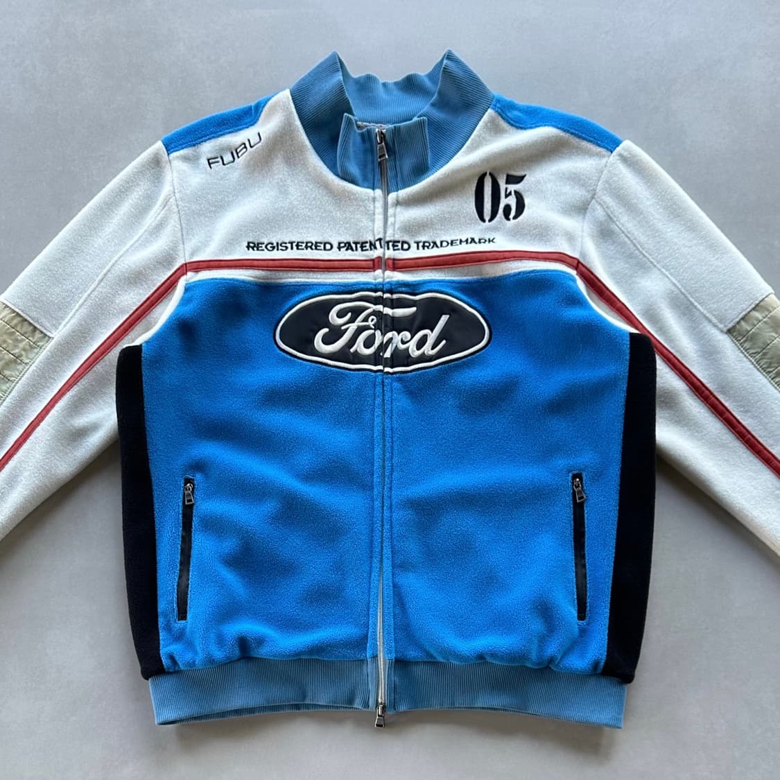 [XL]FUBU 후부 포드 레이싱 플리스 자켓 상품이미지4