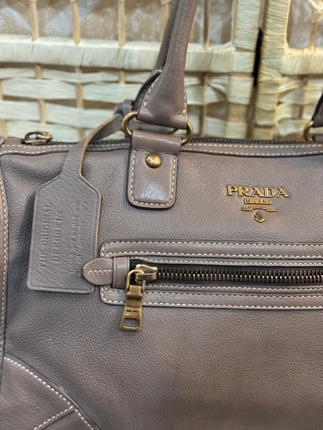 정품 프라다 비텔로 다이노 2way백 팝니다 상품이미지2