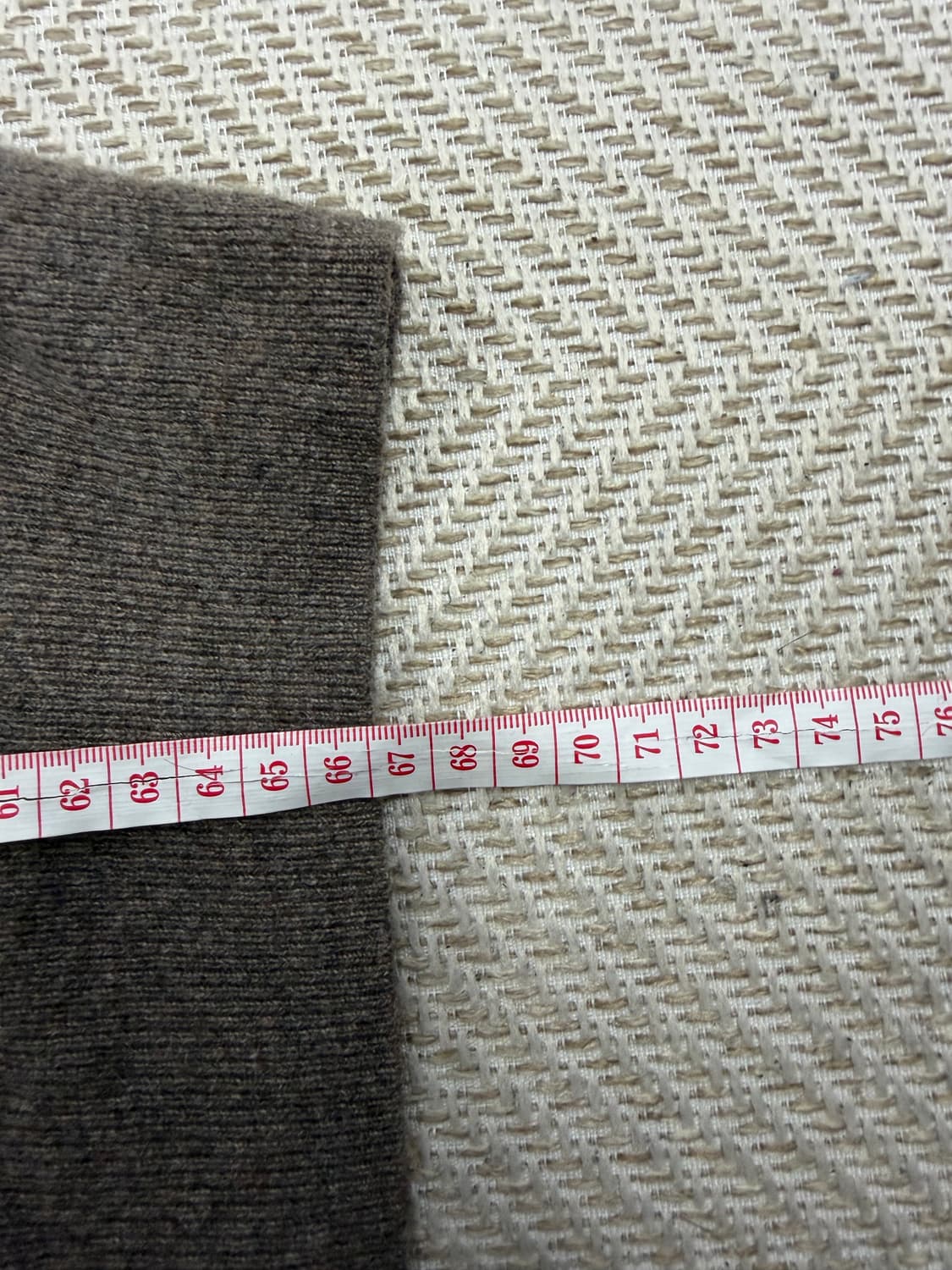 정품) 파올로 몬도 여성 캐시미어100 니트 스웨터 M 상품이미지8