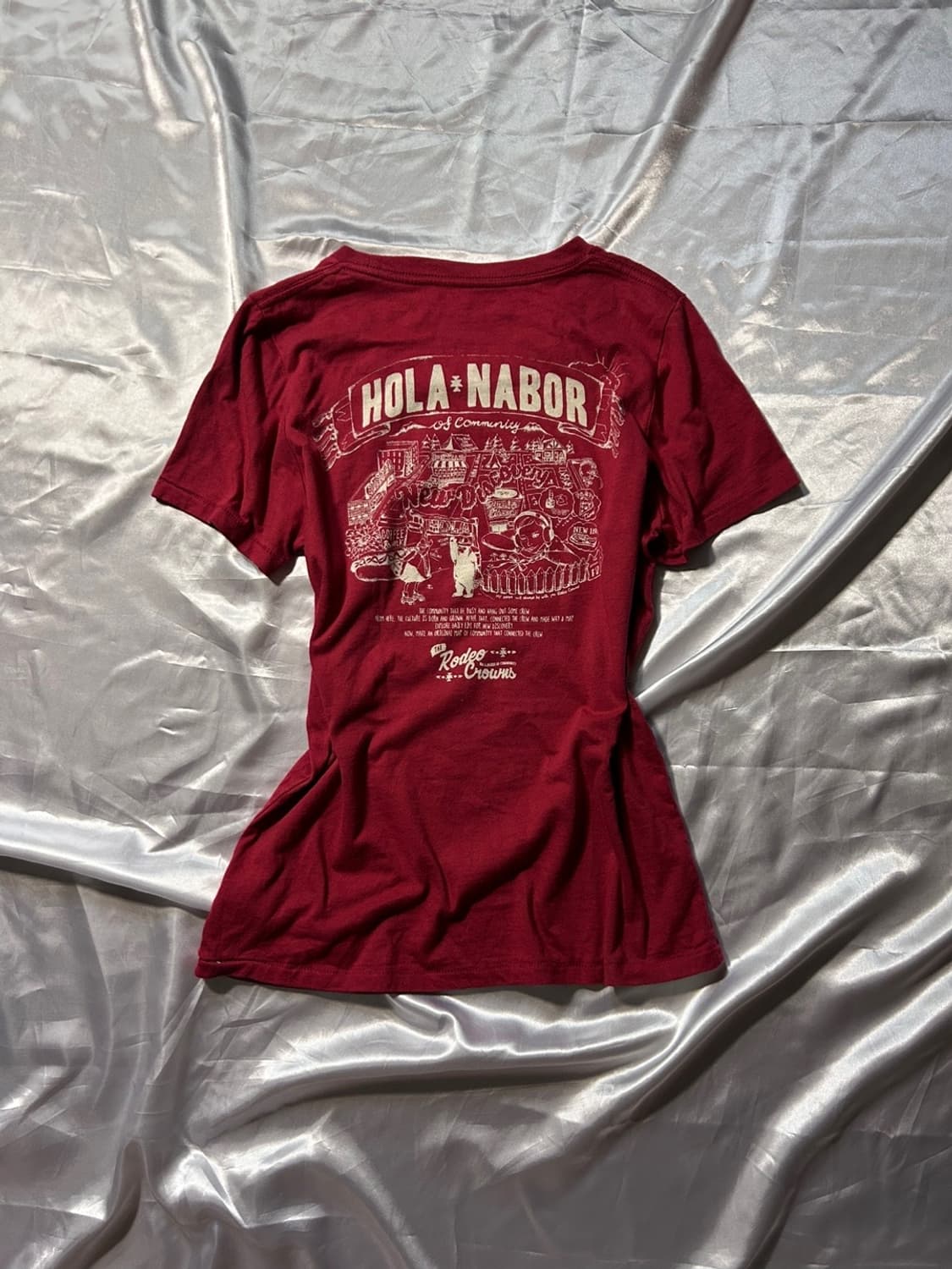 RODEO CROWNS red tee 상품이미지3