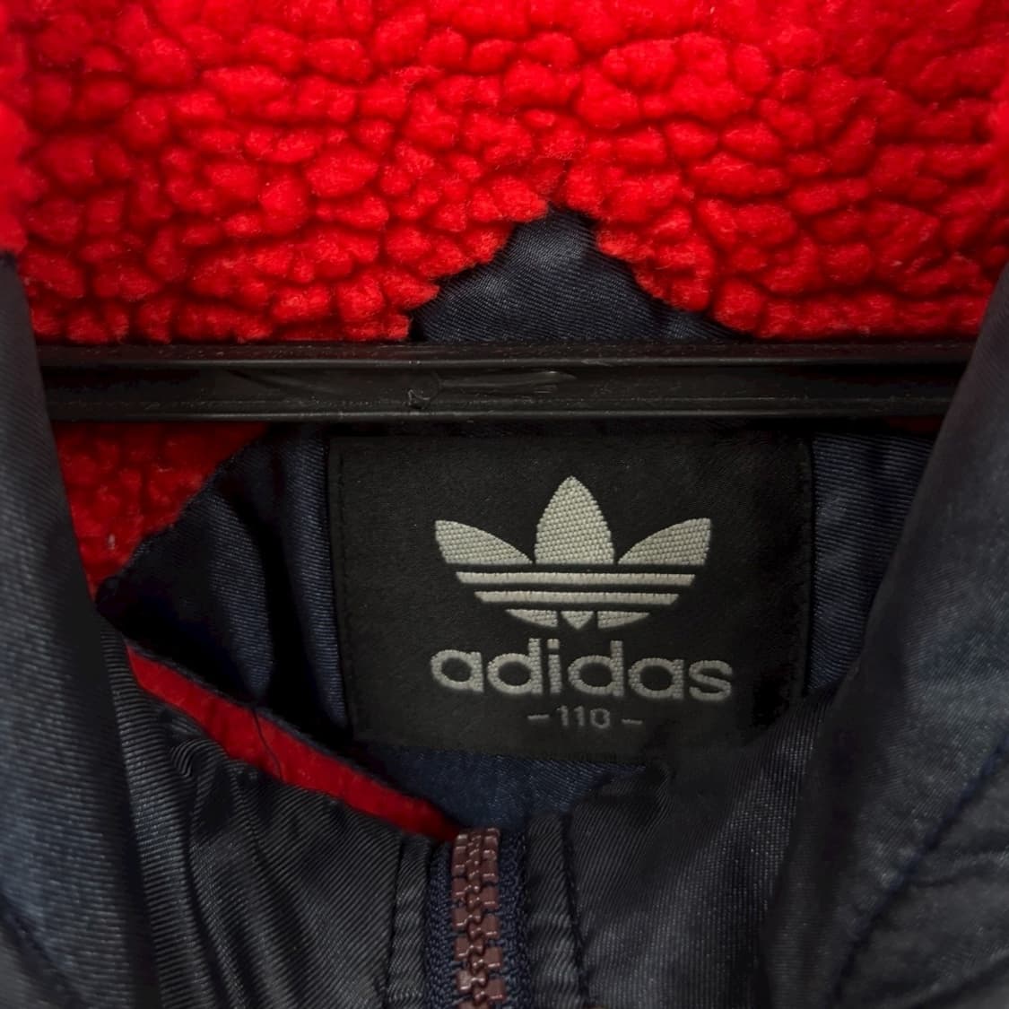 아디다스 올드스쿨 양털 롱코트 상품이미지5