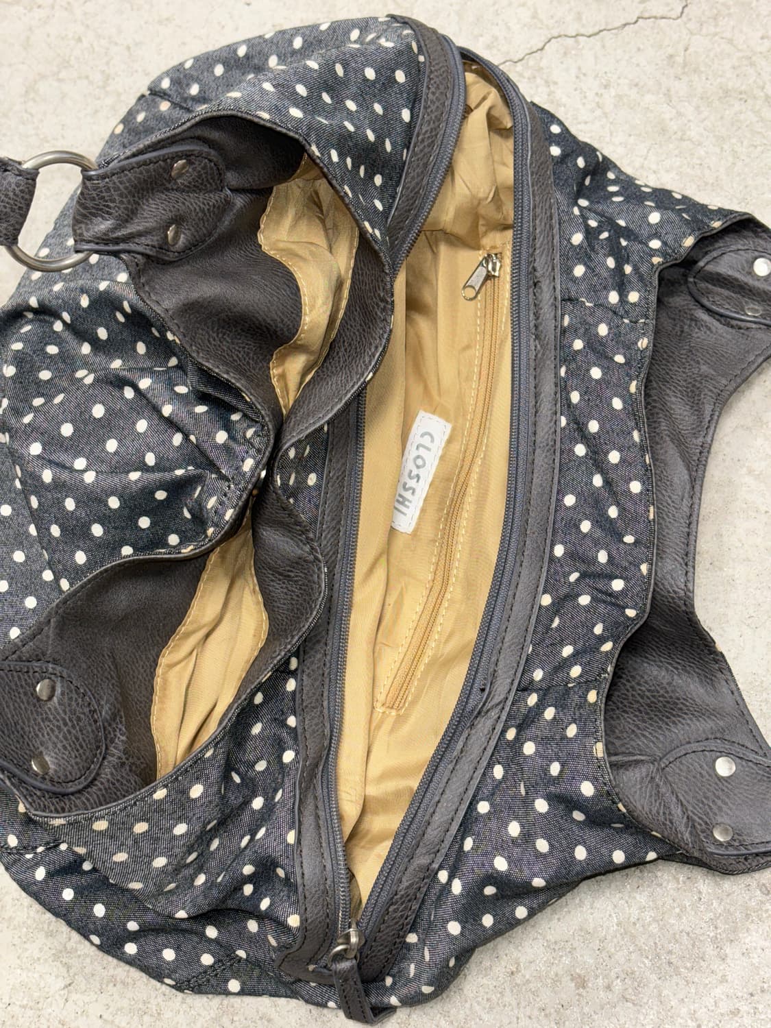 Closshi 도트 숄더백 상품이미지7