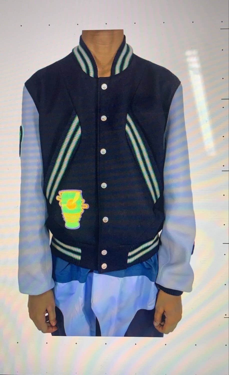 Kiko Kostadinov Futur Varsity Jacket 상품이미지5