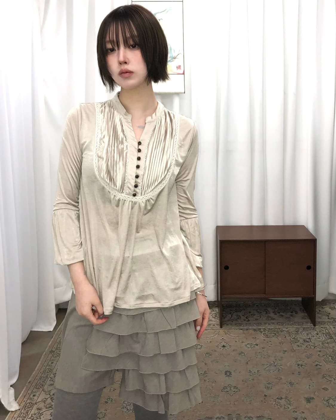 실키 뮤트 슬리브 상품이미지1