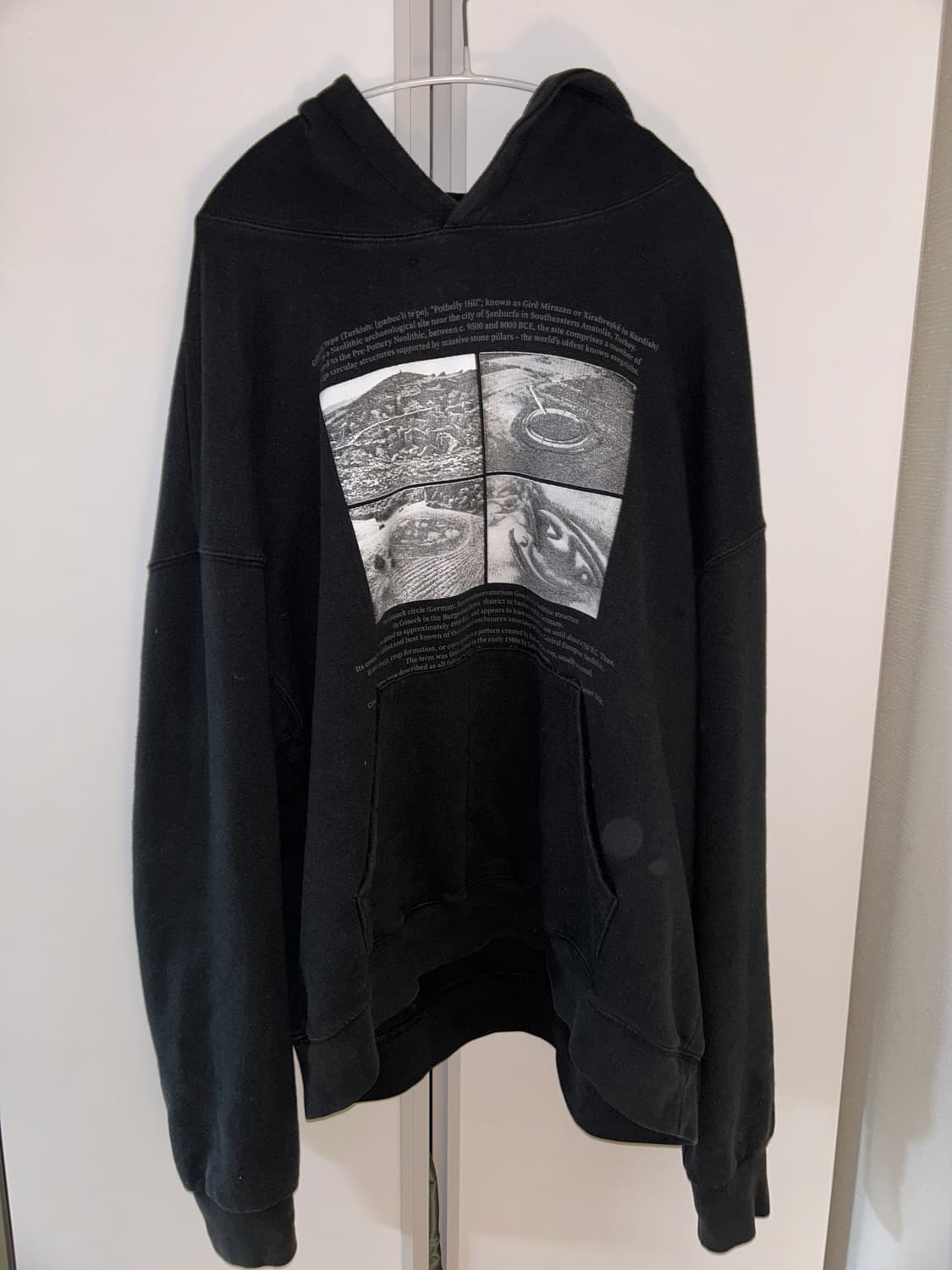 San San Gear 22SS 오파츠 hoodie black 상품이미지1