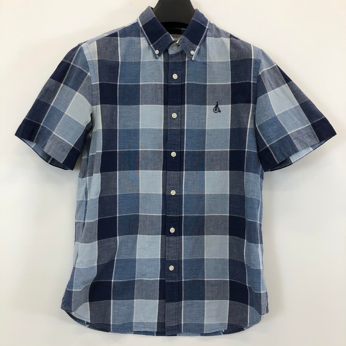 빈폴 자수로고 린넨 반팔셔츠 100 상품이미지1