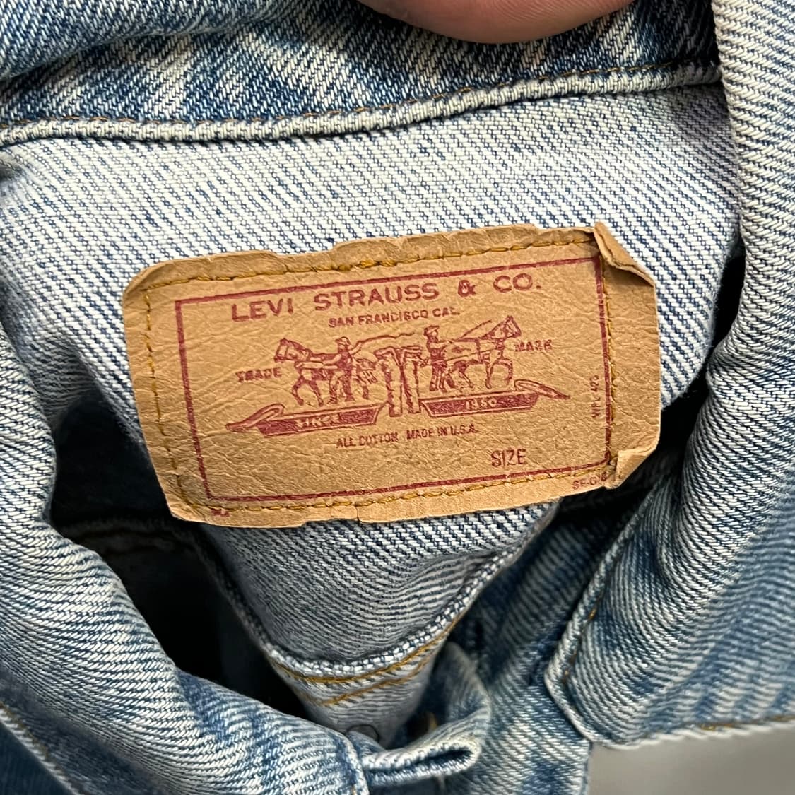  USA 리바이스 데님 트러커 자켓 y15826 상품이미지7