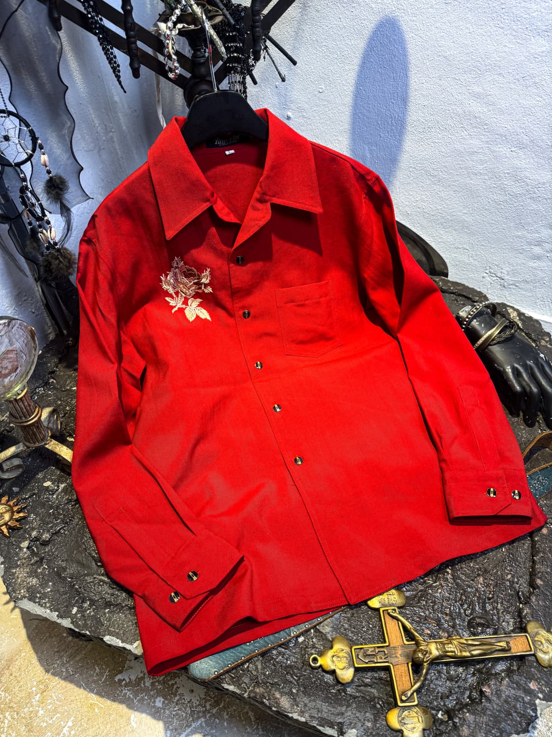 Brass Dot – 90’s Open Shirt 상품이미지5