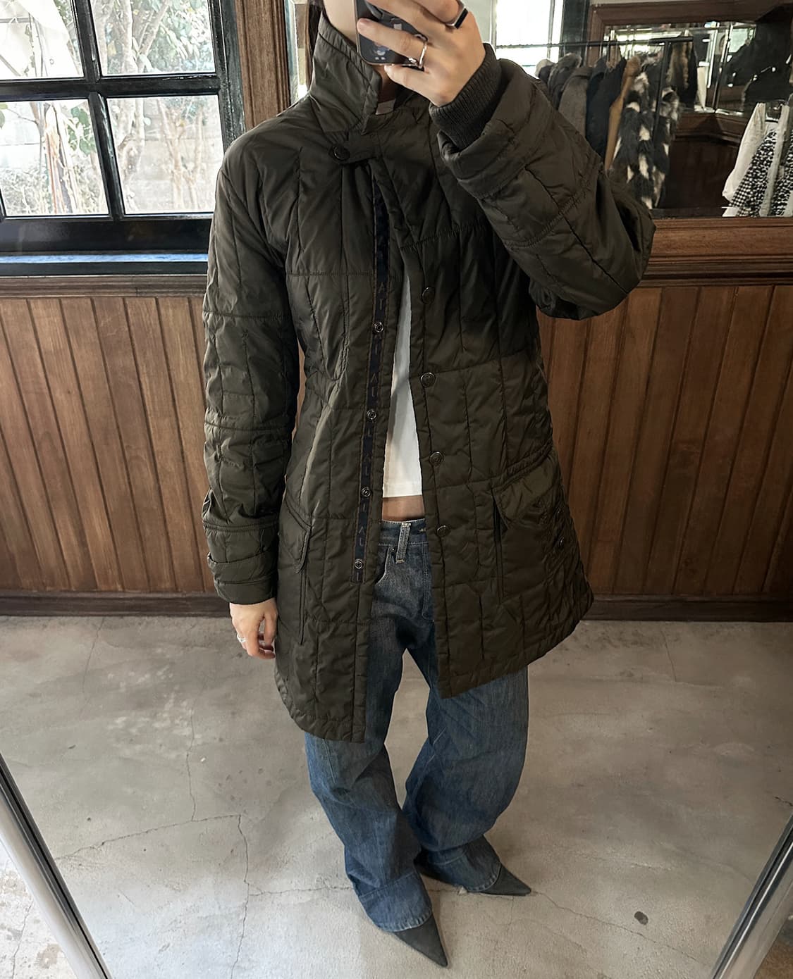 ARMANI JEANS down mid jacket 상품이미지1