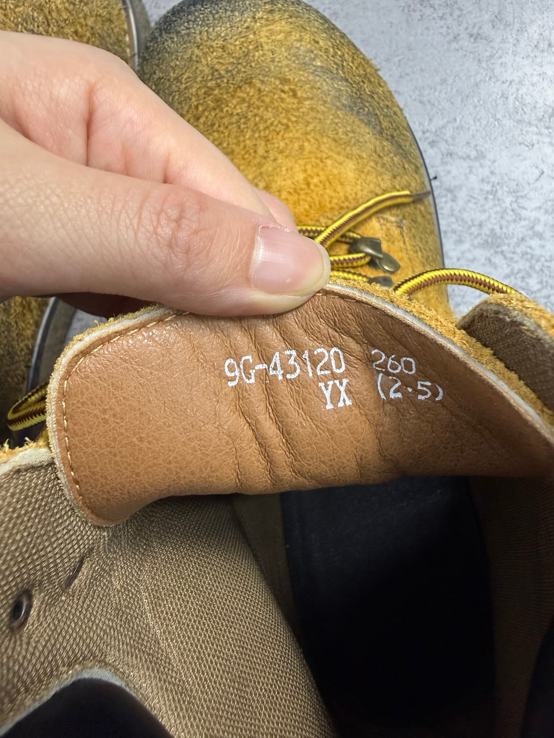 스터드 워시드 빈티지 워커 부츠 H2992 상품이미지6